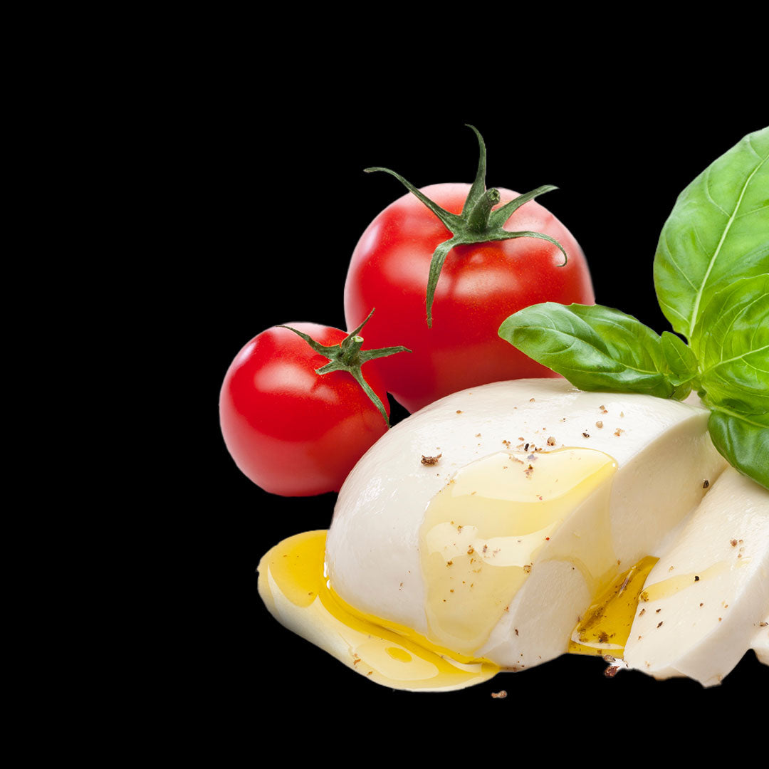 Caprese mozzarella and tomato catering starter platter from Ferrucci's Market