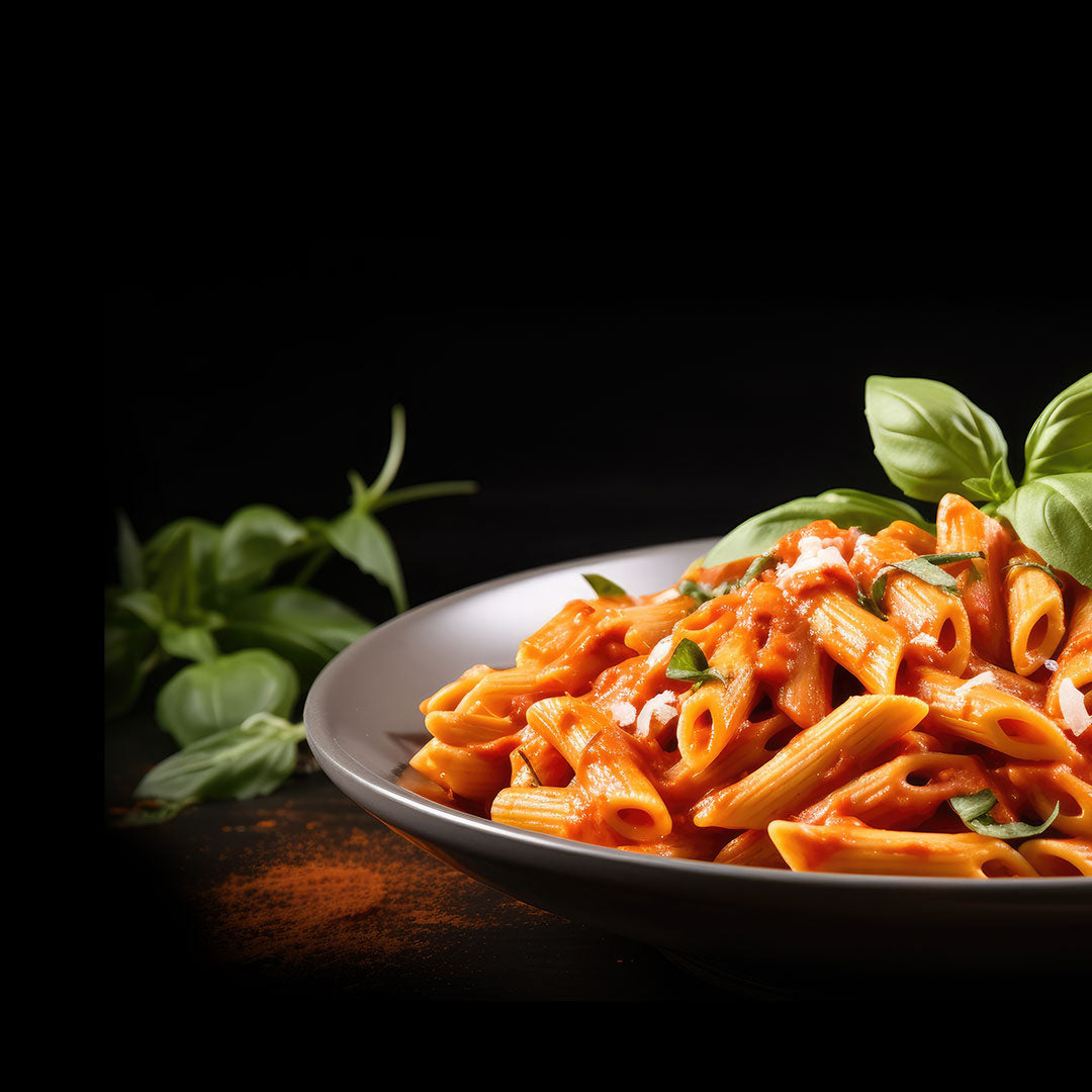 Ferrucci's Market hot Italian pasta buffet catering tray